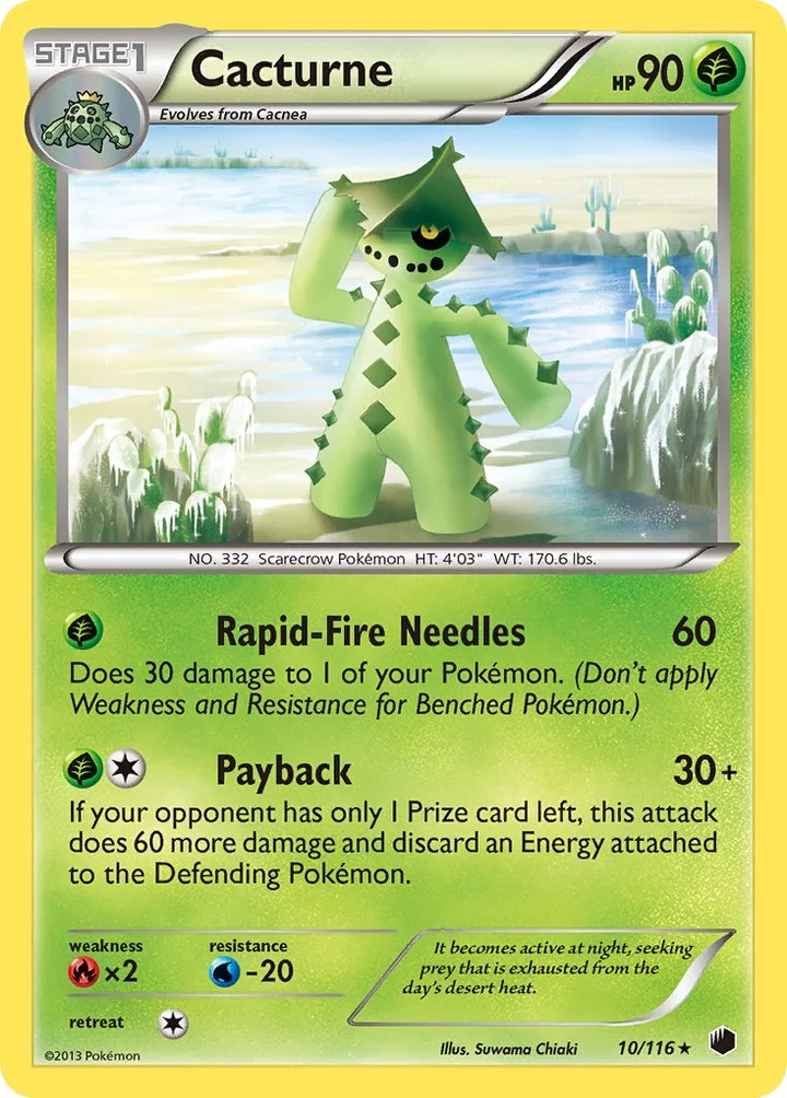 Cacturne, Plasma Freeze 10/116