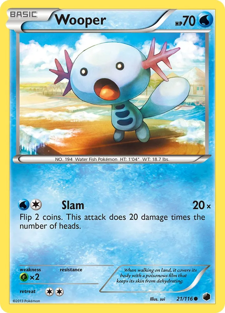 Wooper, Plasma Freeze 21/116