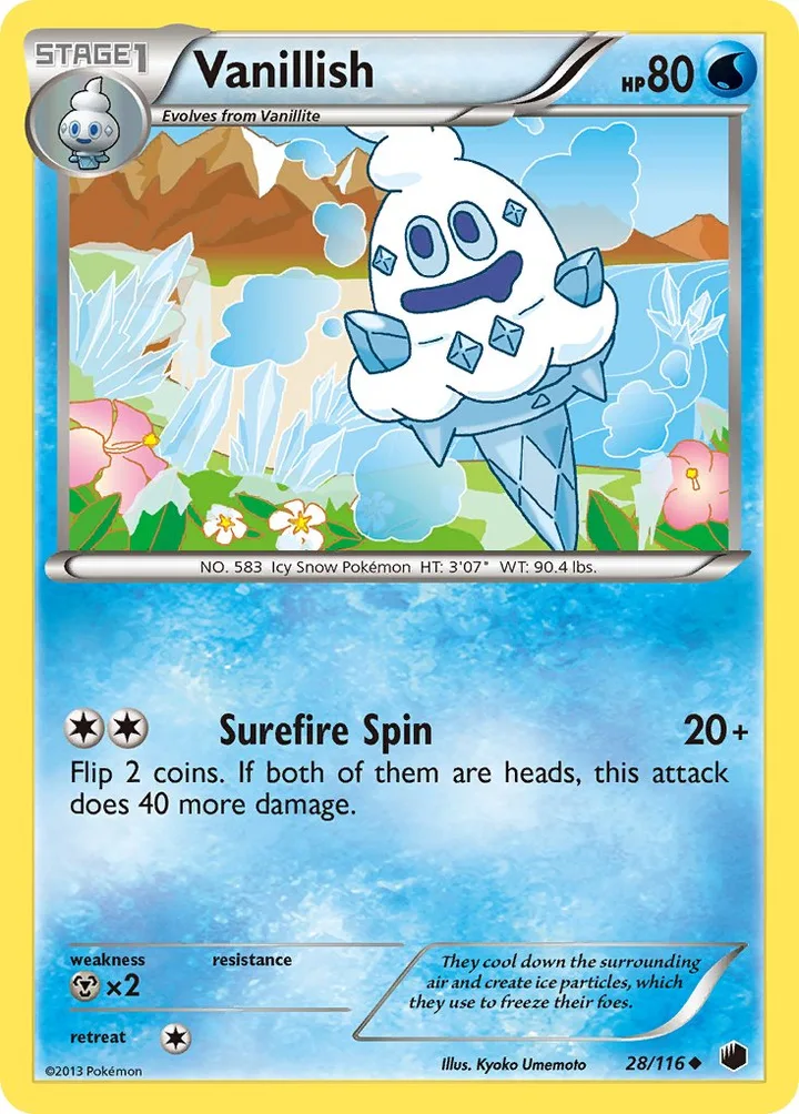 Vanillish, Plasma Freeze 28/116