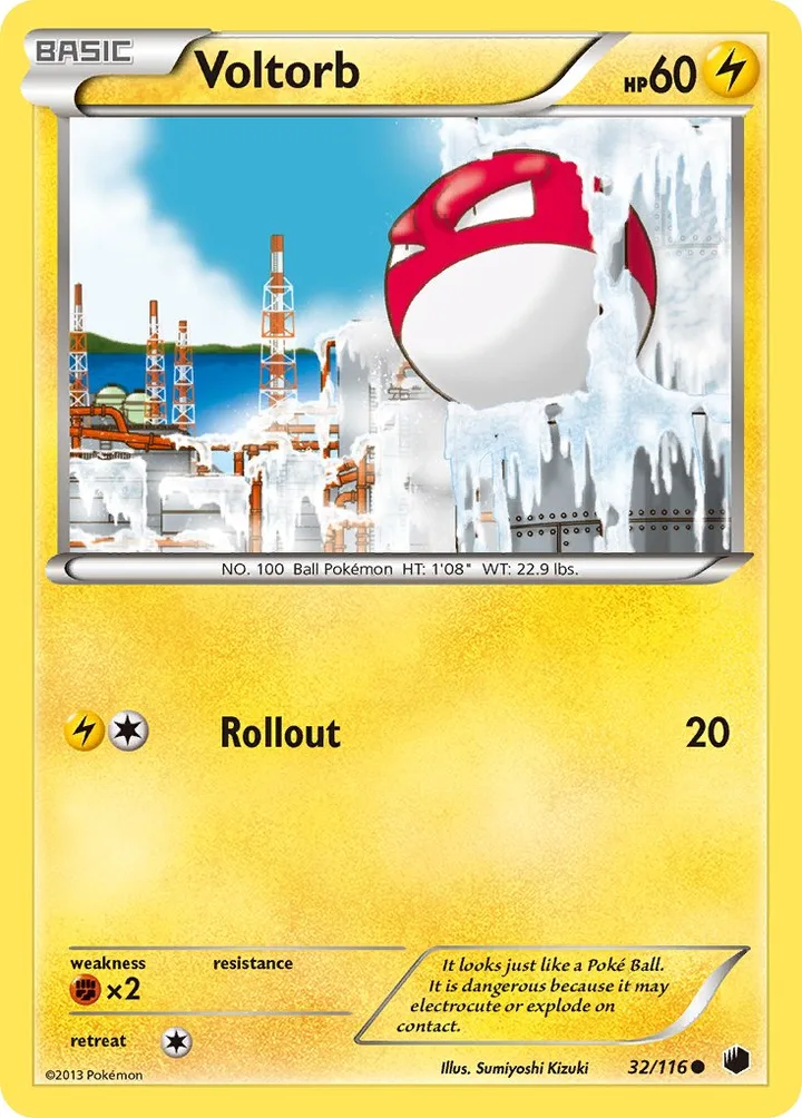 Voltorb, Plasma Freeze 32/116