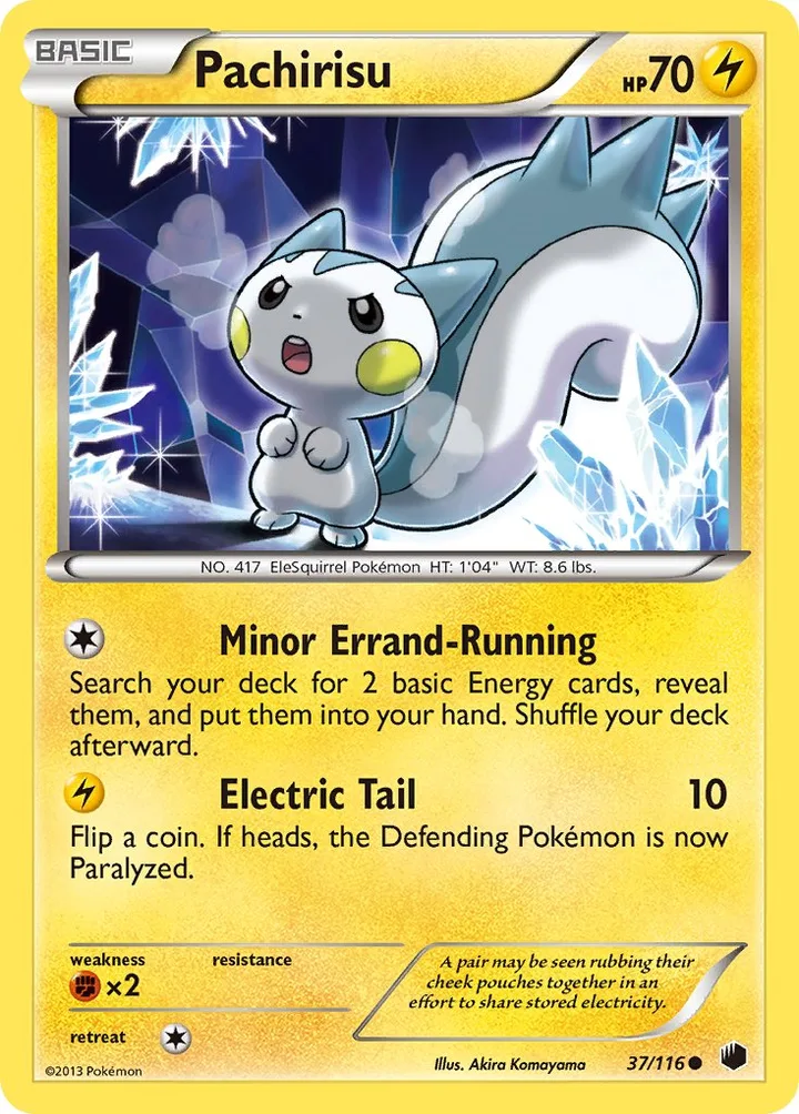 Pachirisu, Plasma Freeze 37/116