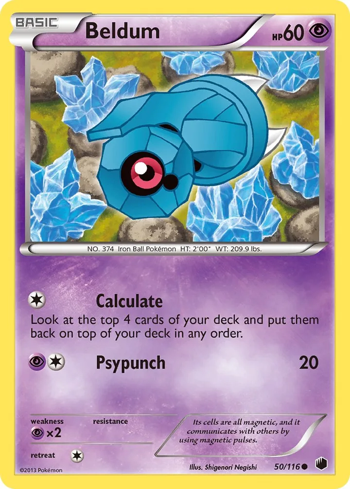 Beldum, Plasma Freeze 50/116