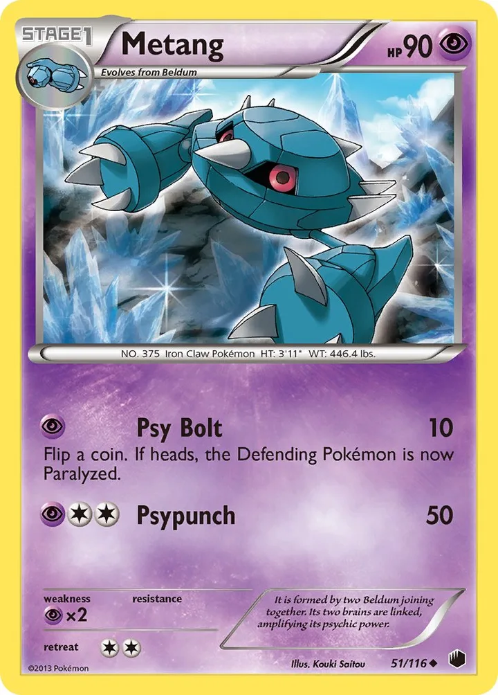 Metang, Plasma Freeze 51/116