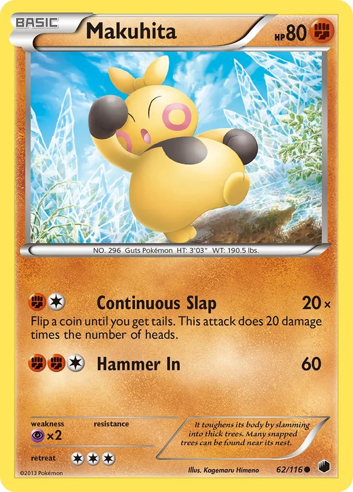 Makuhita, Plasma Freeze 62/116