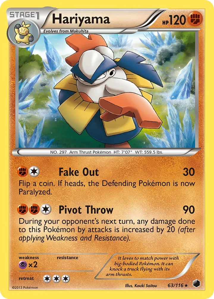 Hariyama, Plasma Freeze 63/116