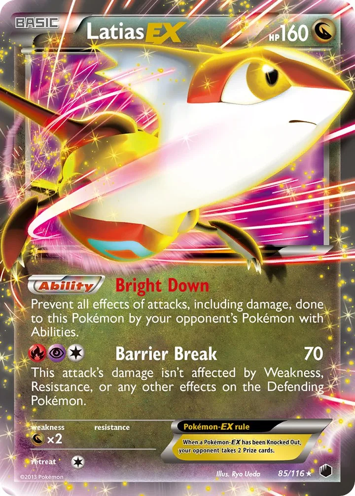 Latias-EX, Plasma Freeze 85/116
