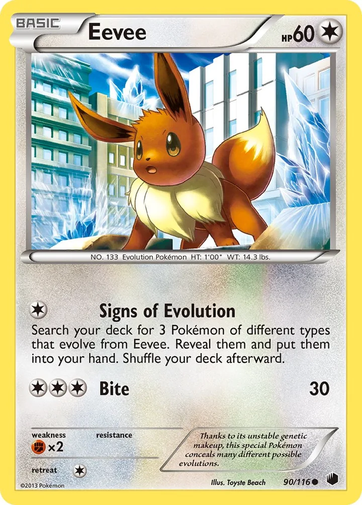 Eevee, Plasma Freeze 90/116