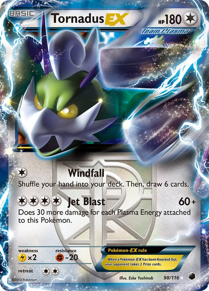 Tornadus-EX, Plasma Freeze 98/116