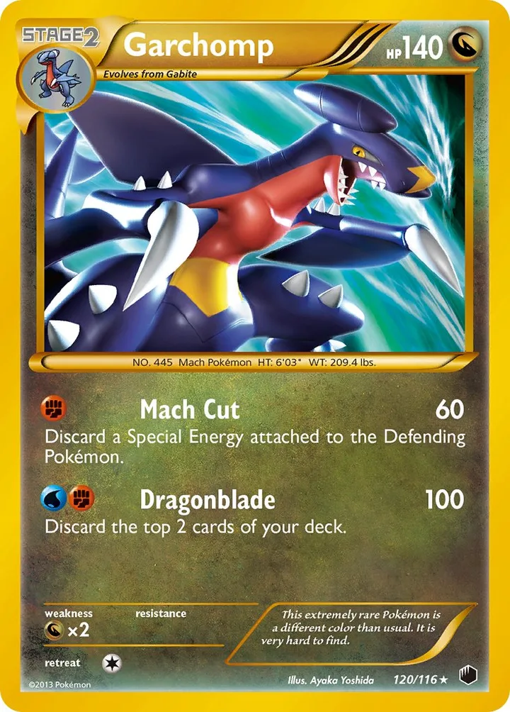 Garchomp, Plasma Freeze 120/116