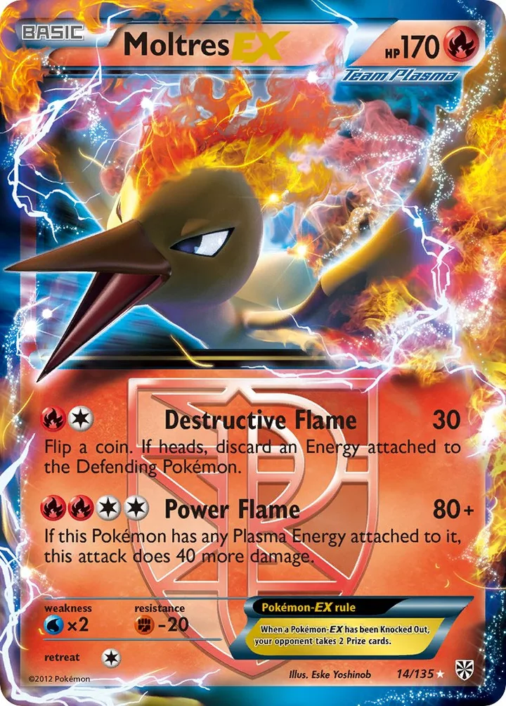 Moltres-EX, Plasma Storm 14/135