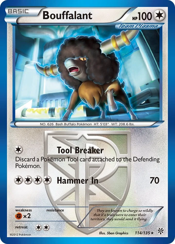 Bouffalant, Plasma Storm 114/135