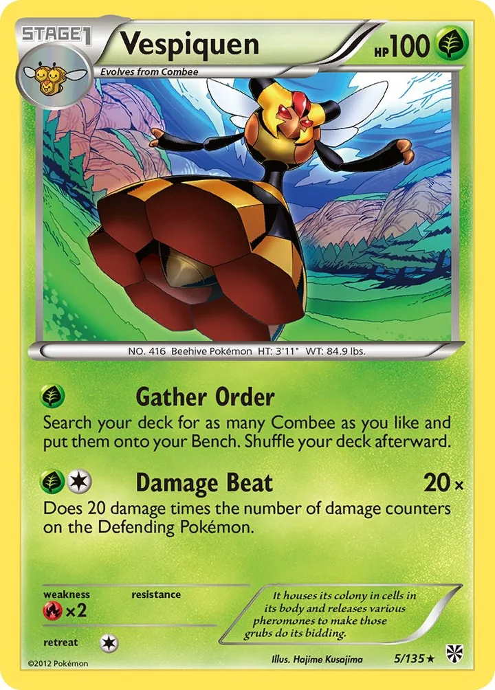 Vespiquen, Plasma Storm 5/135
