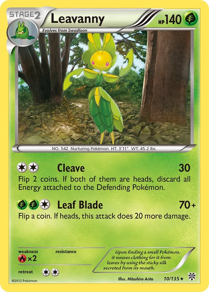 Leavanny, Plasma Storm 10/135