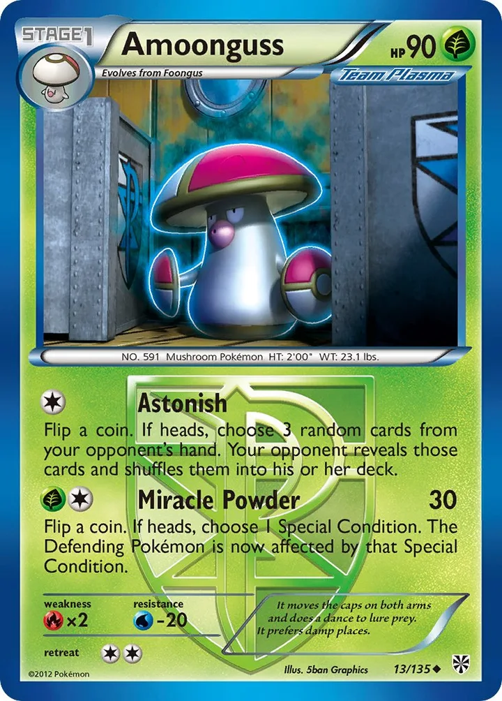 Amoonguss, Plasma Storm 13/135