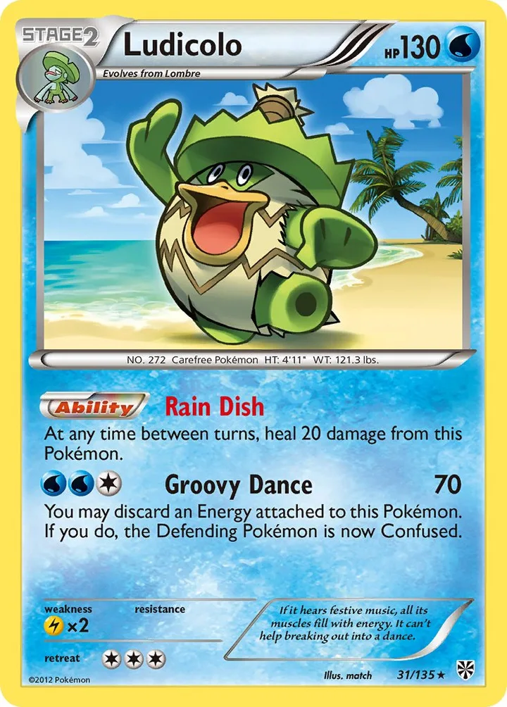 Ludicolo, Plasma Storm 31/135