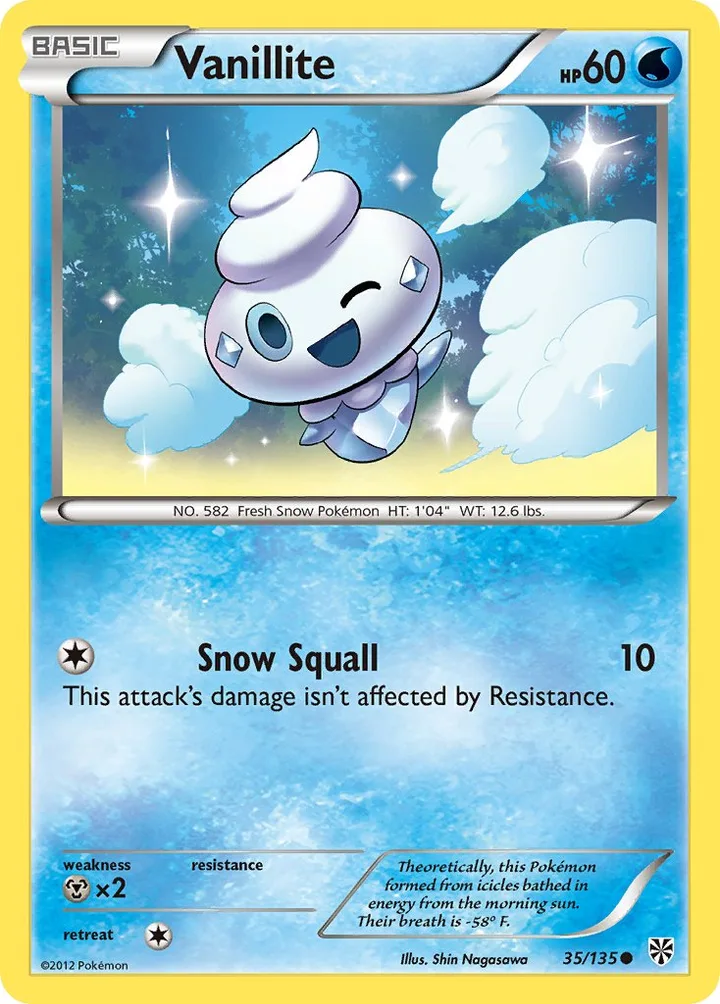 Vanillite, Plasma Storm 35/135