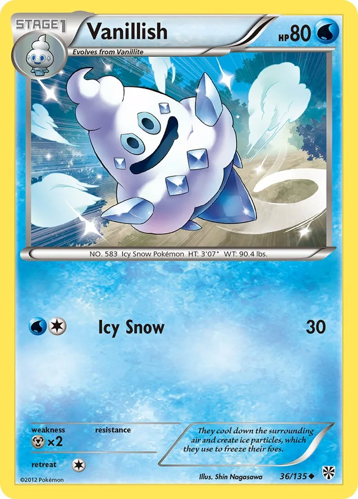 Vanillish, Plasma Storm 36/135