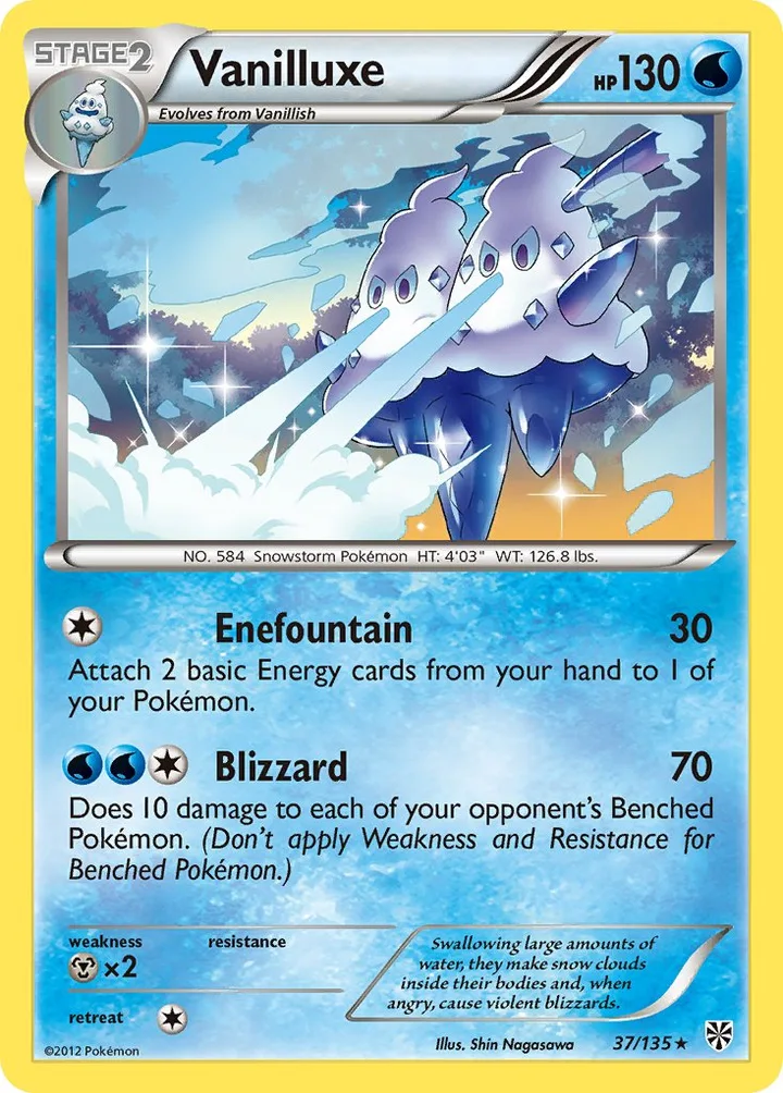 Vanilluxe, Plasma Storm 37/135