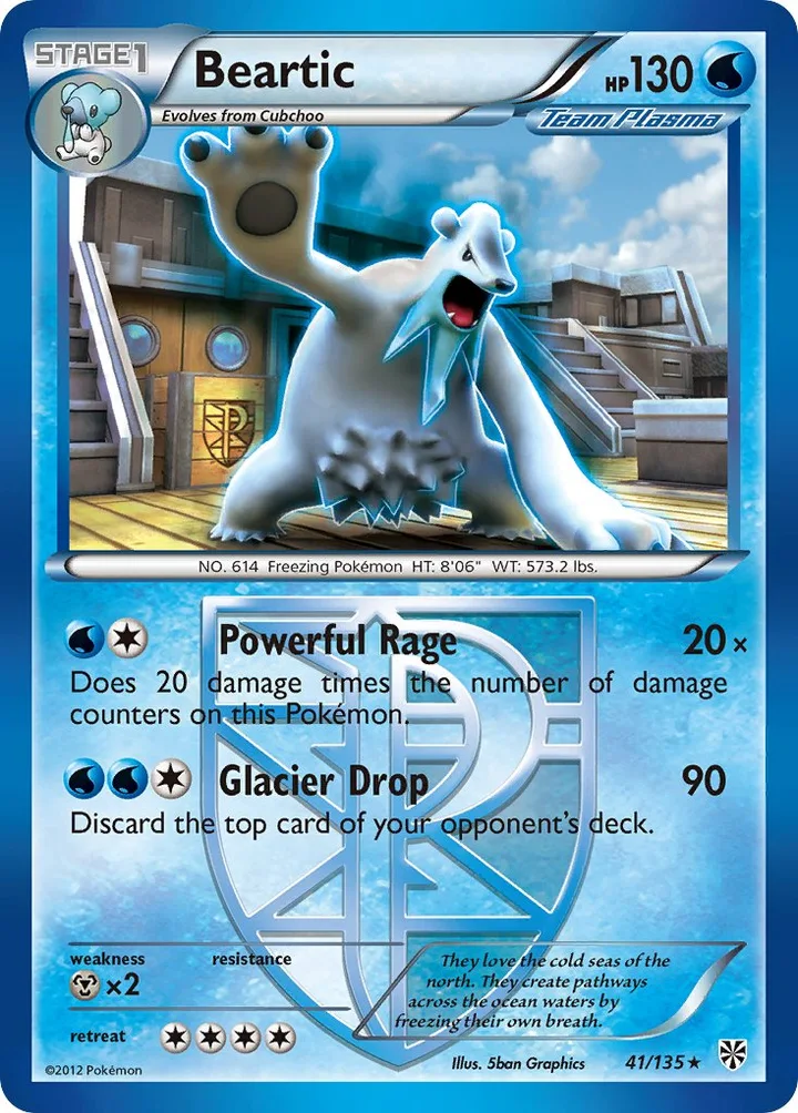 Beartic, Plasma Storm 41/135