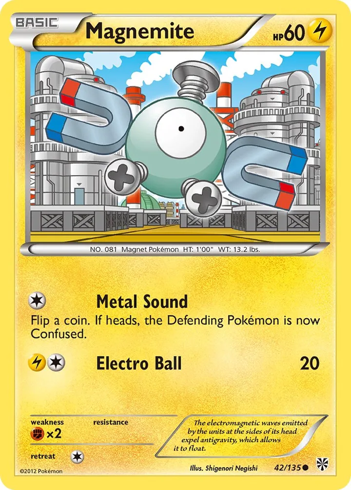 Magnemite, Plasma Storm 42/135
