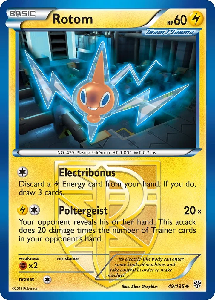 Rotom, Plasma Storm 49/135