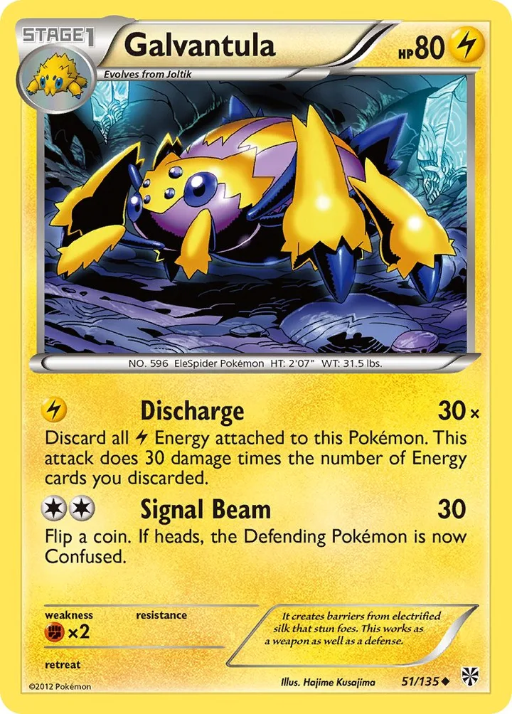 Galvantula, Plasma Storm 51/135