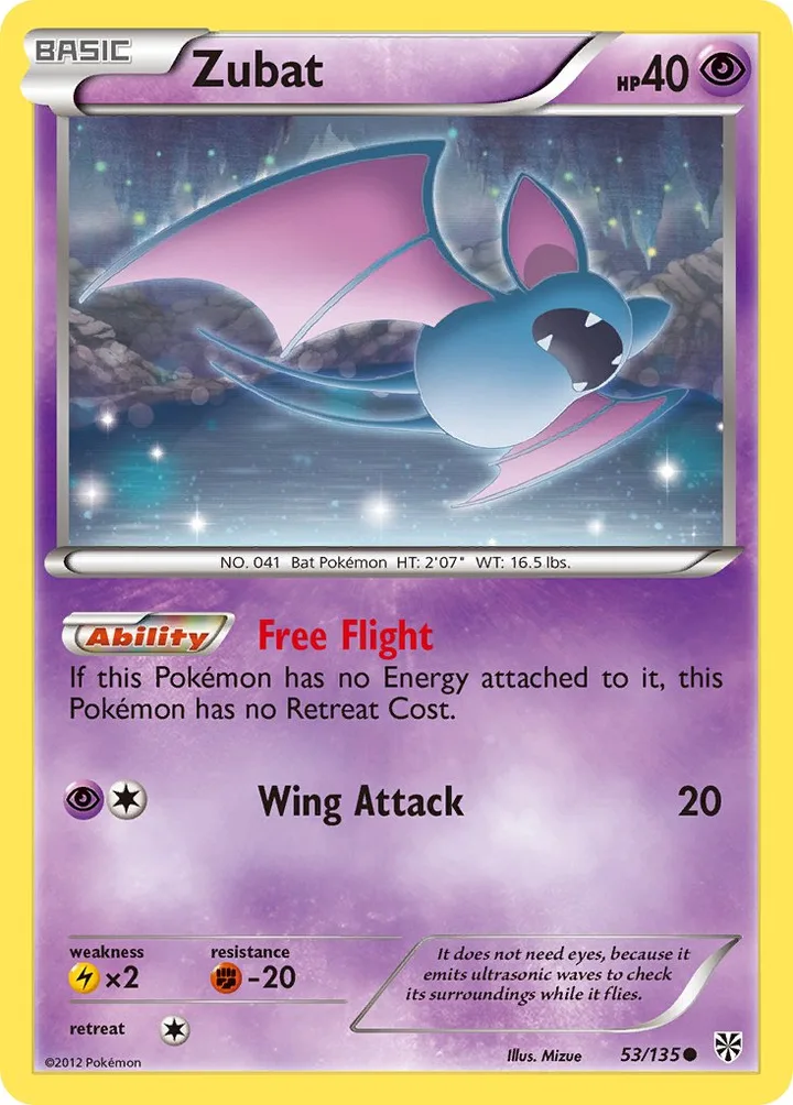 Zubat, Plasma Storm 53/135