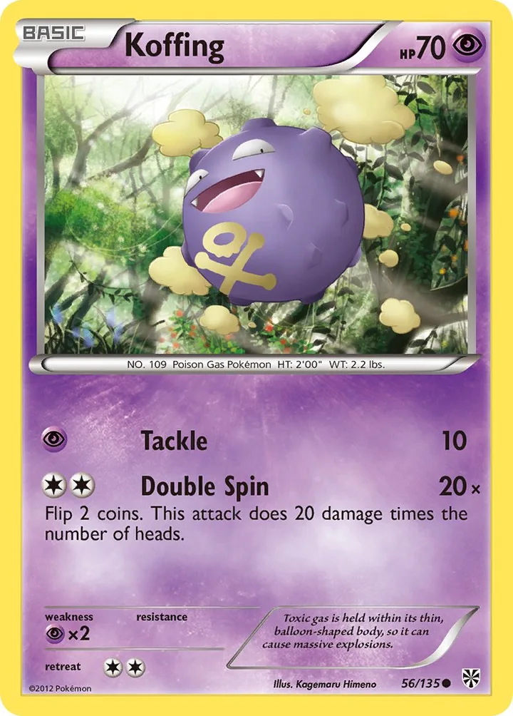 Koffing, Plasma Storm 56/135