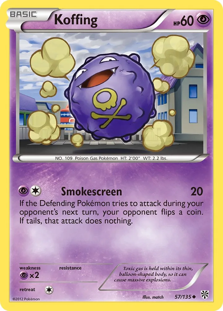 Koffing, Plasma Storm 57/135