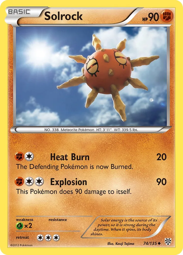 Solrock, Plasma Storm 74/135