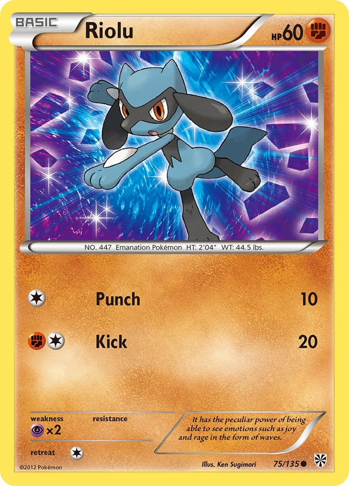 Riolu, Plasma Storm 75/135
