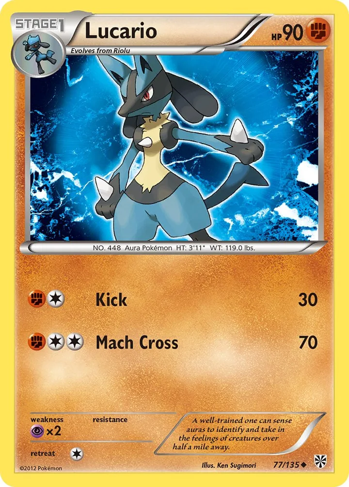 Lucario, Plasma Storm 77/135