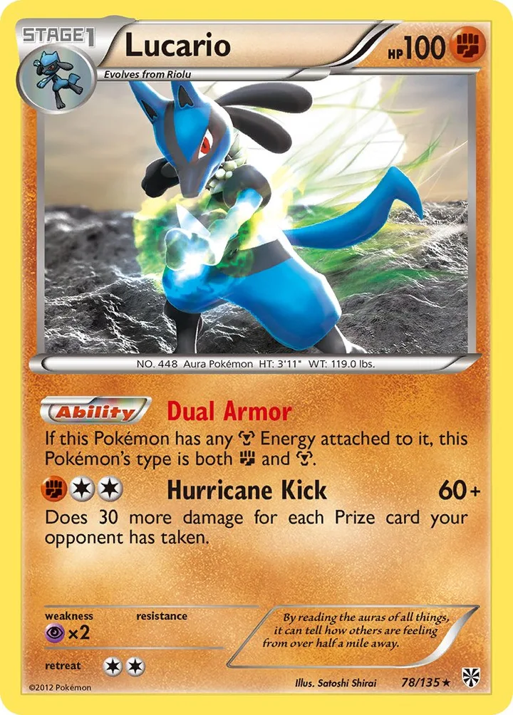Lucario, Plasma Storm 78/135