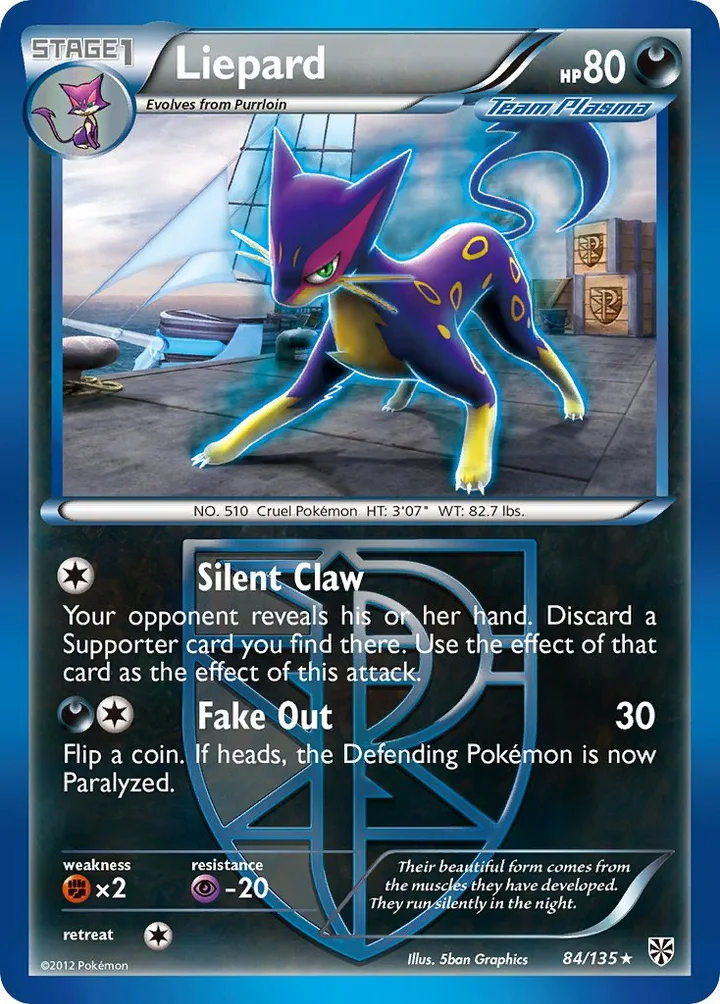 Liepard, Plasma Storm 84/135