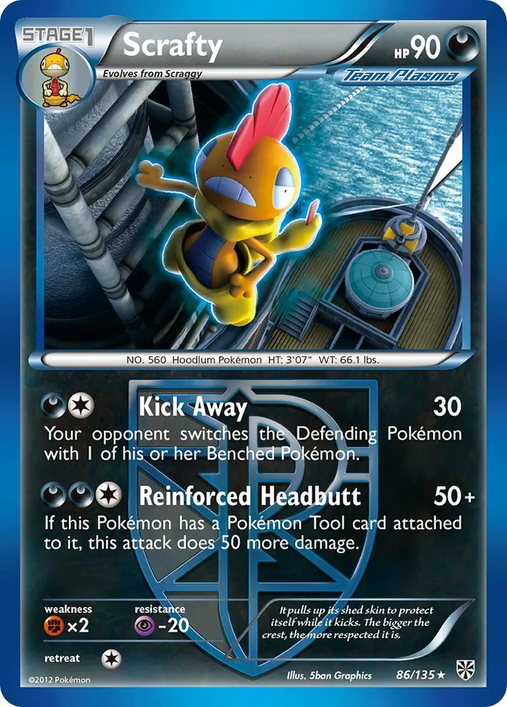 Scrafty, Plasma Storm 86/135