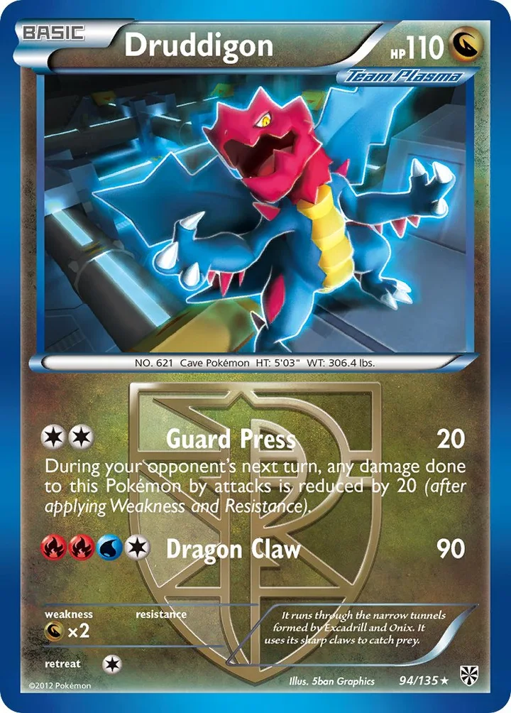 Druddigon, Plasma Storm 94/135