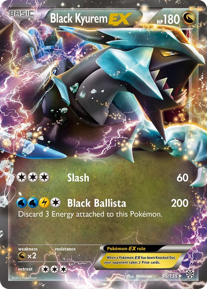 Black Kyurem-EX, Plasma Storm 95/135