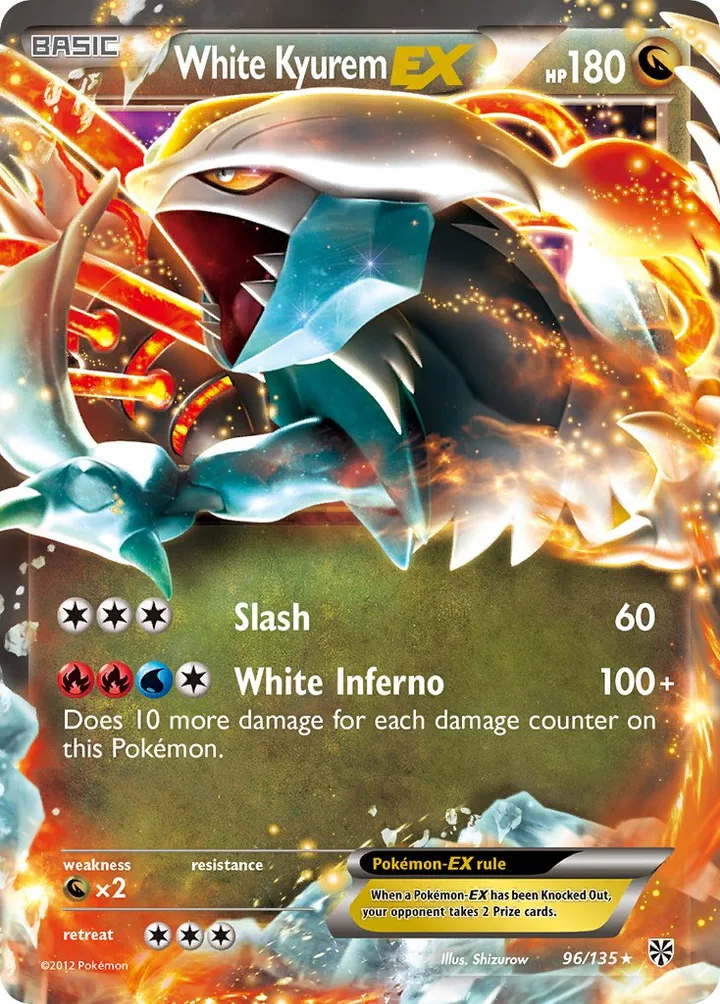White Kyurem-EX, Plasma Storm 96/135