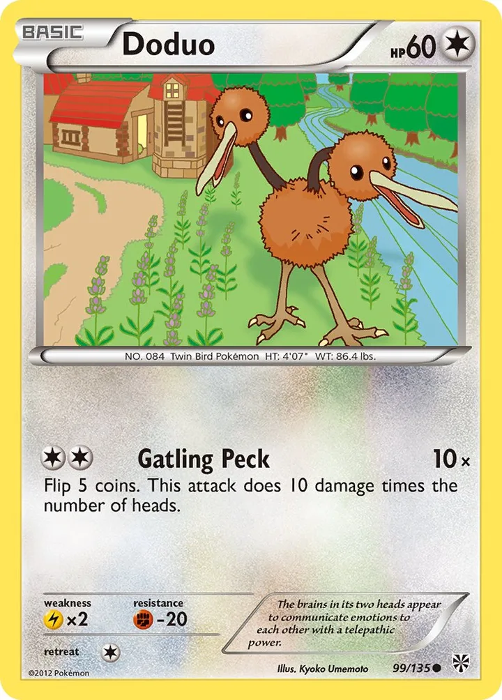 Doduo, Plasma Storm 99/135