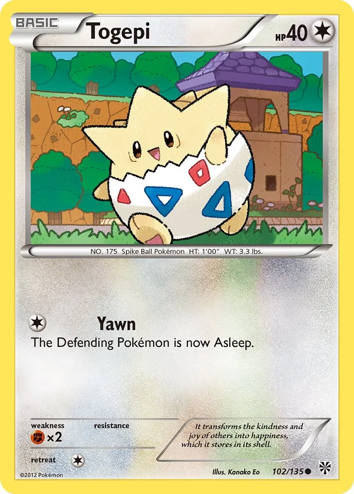 Togepi, Plasma Storm 102/135
