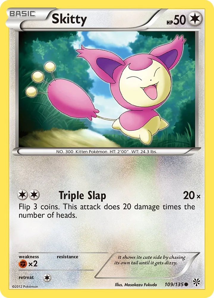 Skitty, Plasma Storm 109/135