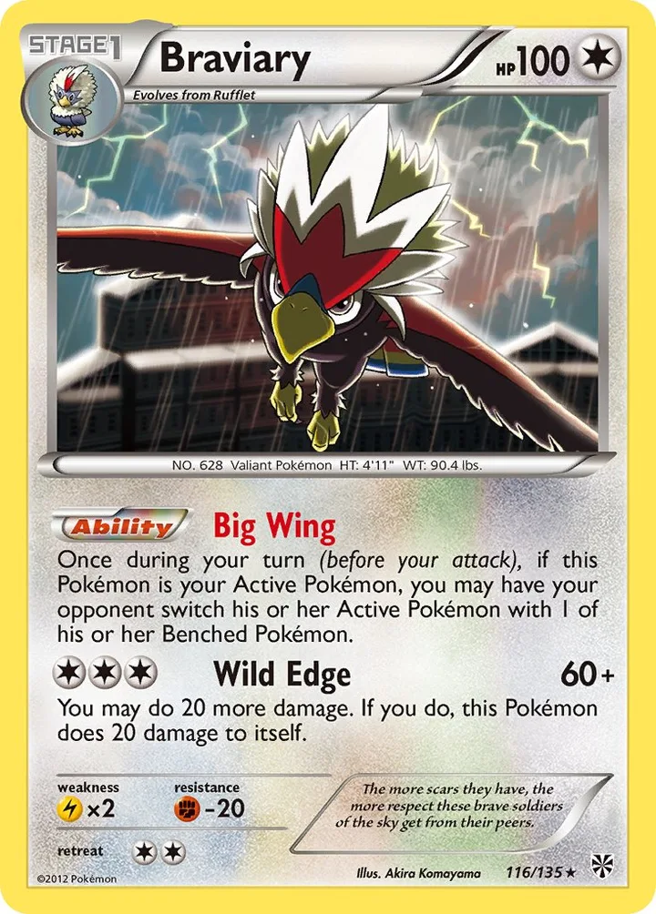 Braviary, Plasma Storm 116/135