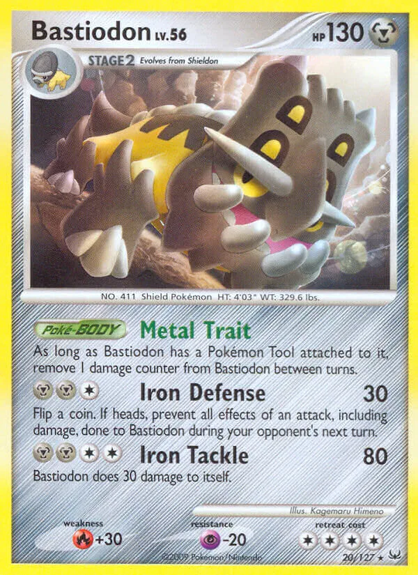 Bastiodon, Platinum 20/127