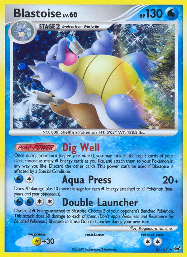 Blastoise, Platinum 2/127