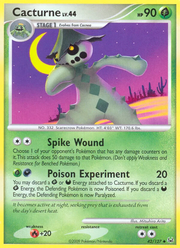 Cacturne, Platinum 42/127