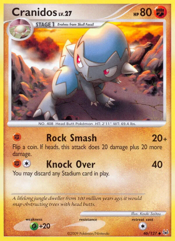 Cranidos, Platinum 46/127