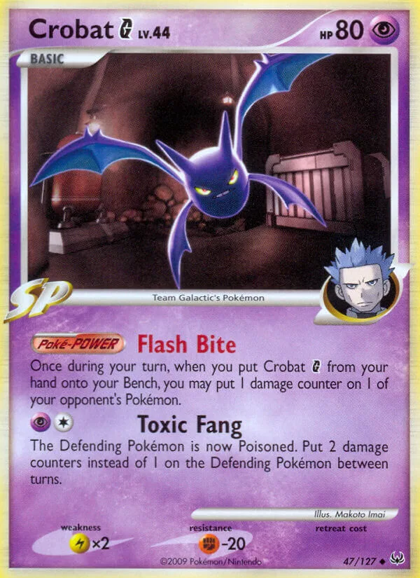 Crobat G, Platinum 47/127