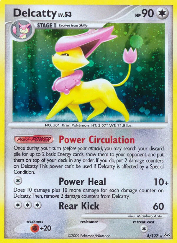 Delcatty, Platinum 4/127