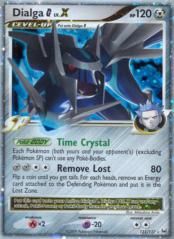 Dialga G LV.X, Platinum 122/127