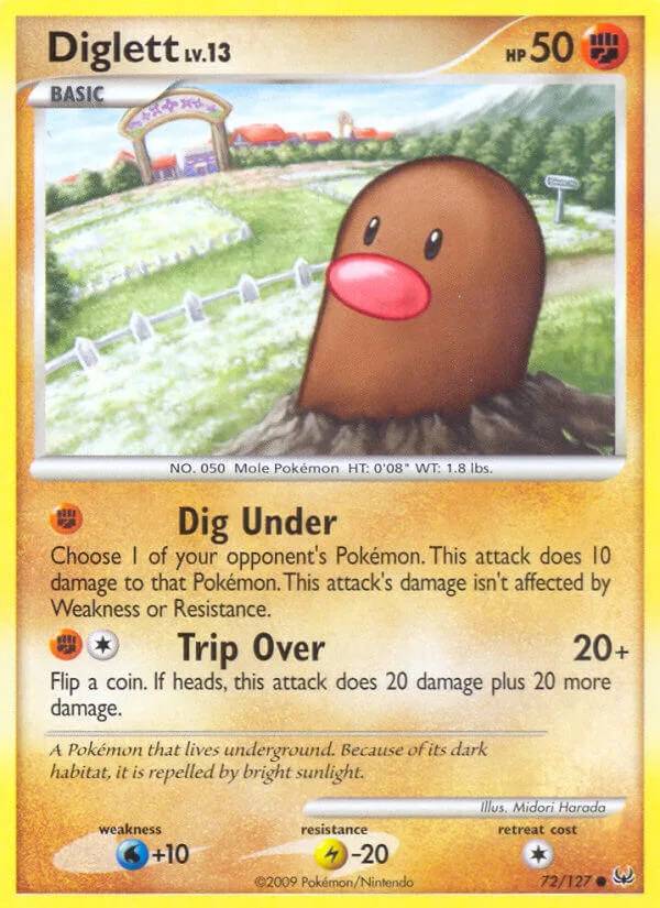 Diglett, Platinum 72/127